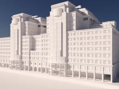 London Building 3D model