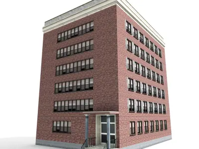 FREE Nyc Building Free low-poly 3D model