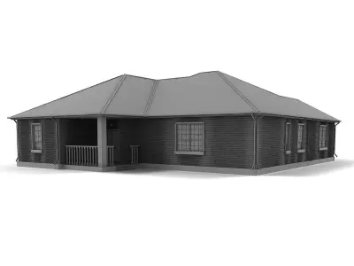  Hi-poly cottages mega pack 