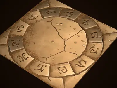 Stylized floor material Texture