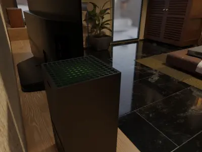 Master bedroom 3D model