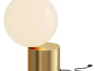 Tip Of The Tongue Table Lamp 3D model