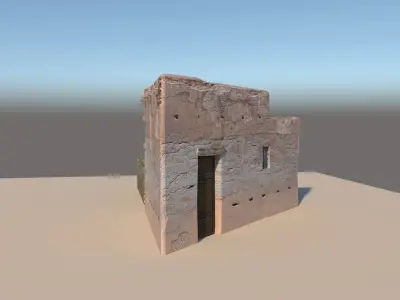 Old arabic style House 3D model