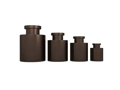 Scale Weights V2 002 Low-poly 3D model
