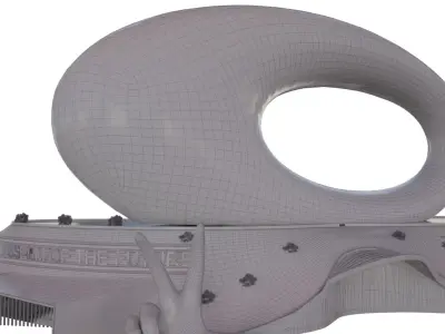 Museum of the Future Dubai 3D Model 3D model