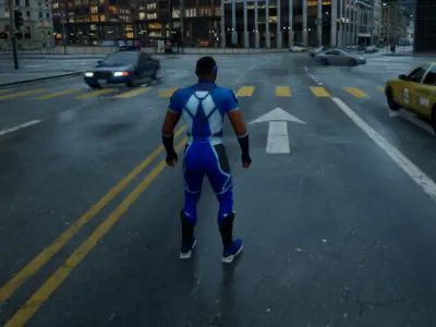 A-Train The Boys 3D Model Low-poly 3D model