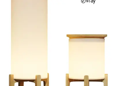 Shake Ethimo set 3D model