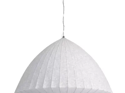 Bubble Bell Pendant Light White Low-poly 3D model