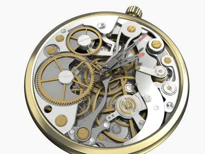  Watch Mechanism Animated 