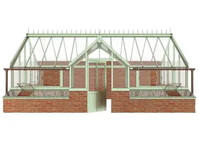 Greenhouse 3d model 3D model