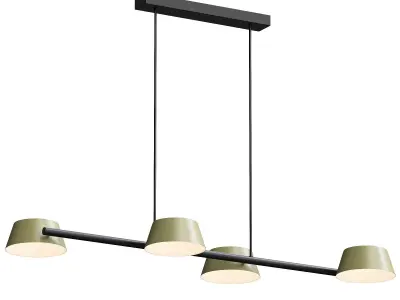Olo XL Linear Pendant Light 3D model