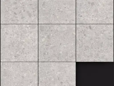 Yurtbay Seramik Frankfurt Grey 3D model