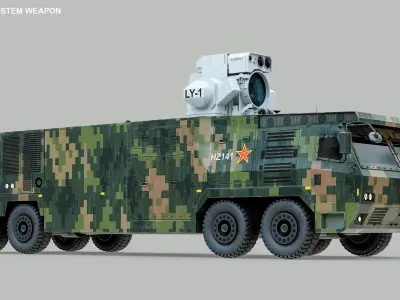  LY-1 Military Laser Weapon Complex Vehicle Based PBR 