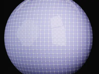 Tile PBR disco ball Texture