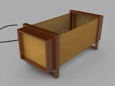 Desk lamp 3D model 21