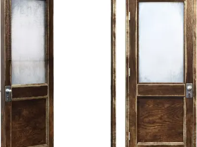 Vintage Door 3D model purchase