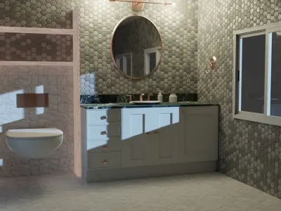 Bathroom Modelling 3D model