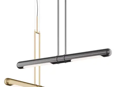 Bullet Pendant Light 3D model