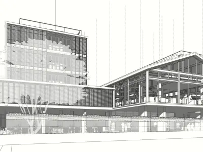 4STORIES HOTEL 3D model