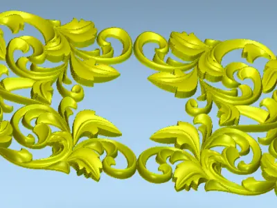 3d RELIEF Models for CNC Router KODI DESIGN 3D model