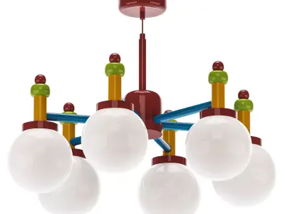 Hanging chandelier LUFTSKIP Free 3D model