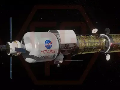 SCI-FI Spaceship Low-poly 3D model