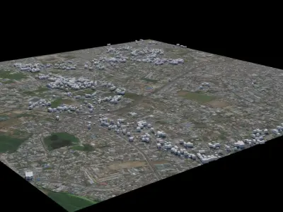 Port Harcourt - Nigeria 3D model