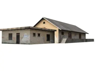 Rail storage 3D model