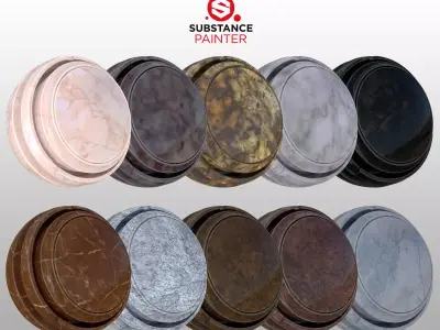 Smart Materials 03 - Marble Vol 01 3D model