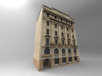 City Building Kiev 3D model