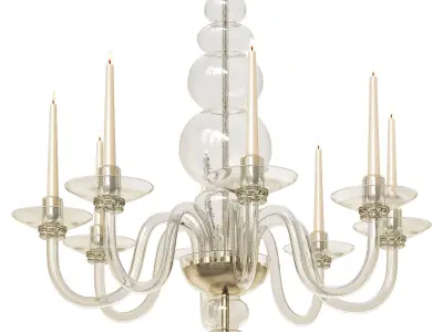 Wilkinson Uncut Georgian Chandelier 3D model