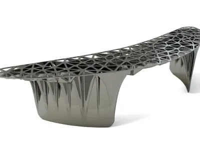 Sedona Bench 3D model