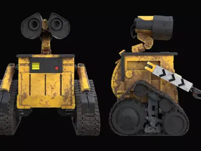 Wall e Robot Model 3D model
