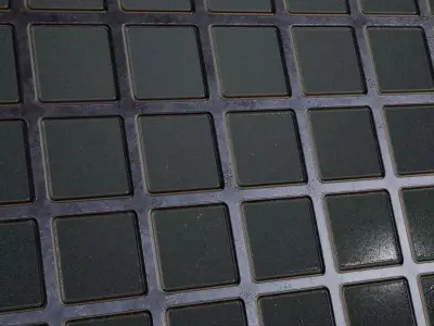 Glass Window PBR Seamless Texture