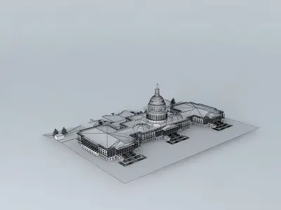 US CAPITAL BUILDING AND GROUNDS 3D model