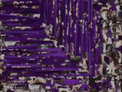 Royal Purple Knight Armor 3D Model Regal Full Suit Low-poly 3D model