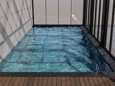 SWIMMING POOL NO45 A 3D model