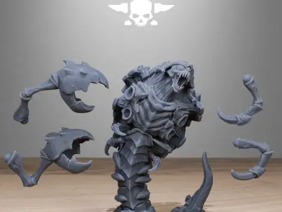 Xenarid Crawlers 3D print model