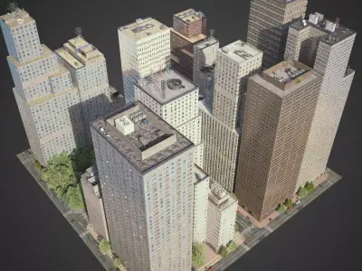 City District C34-C41 3D model