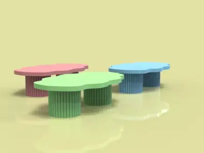 Tables For Kids 3D print model