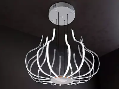 Postmodern pendant lighting 3D model