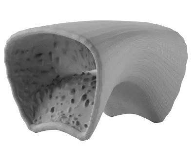 Magis IN-SIDE Polyethylene coffee table 3D model