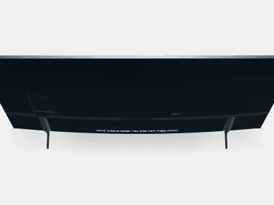 43 TV Crystal UHD 4K Smart TV BU8000 3D model