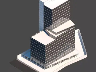 Archviz - Surrounding Composition 01 3D model