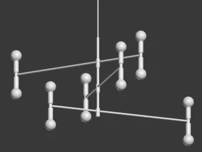 Yoka Modern Pendant Lighting 3D model