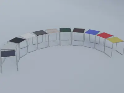 Modern chair Free low-poly 3D model