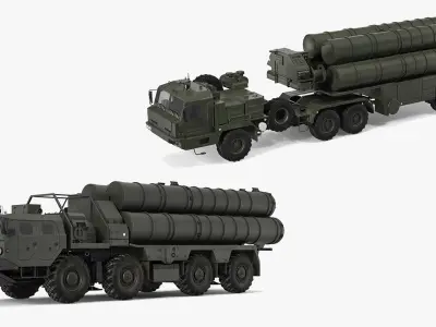  S-300 and S-400 Launch Vehicles Collection 