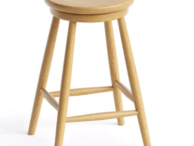 Haskin Bar Stool 3D model