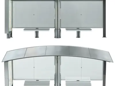 Artform Urban Merak Shelter 3D model