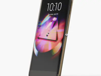 Alcatel Idol 4S Low-poly 3D model